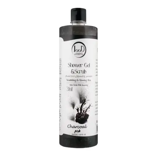 [A05825] Jood shower gel & scrub charcoal 100ml