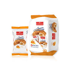 [A05867] Jumbo Crossaint Honey 6 Pcs