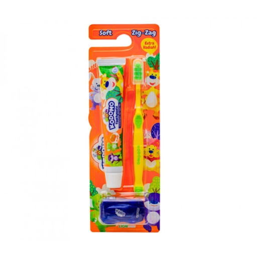 [A06199] Kodomo toothpaste+Brush soft