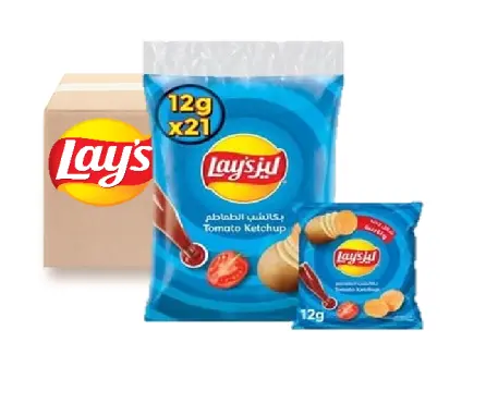 [A06403] Lays tomato ketchup 21pc