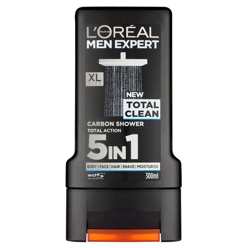 [A06655] Loreal men total clean 5i 300ml