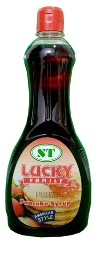 [A06691] Lucky family pancake syrup 710m