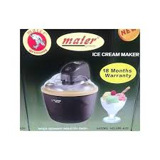 [A06835] Maier Ice Cream Maker Mr-620_Xw033