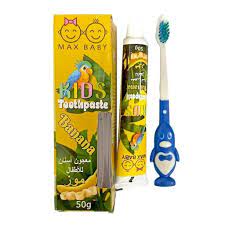 [A06971] Max baby Kids tooth paste banana 50g