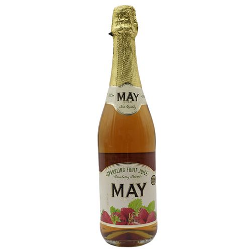 [A07072] May sparkling fruit juice strawberry 750ml