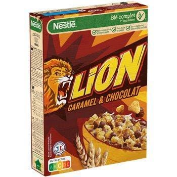 [A07592] Nestle lion carmelo & chocolate 400gr