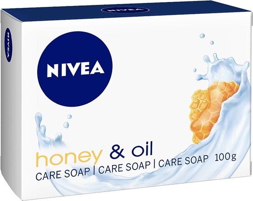 [A07813] Nivea Soap Honey oil Soap 100g
