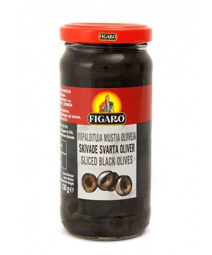 [A08008] Oliveral Slice Black Olive340g