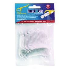 [A08105] Oramint floss toothpick TF30pcs