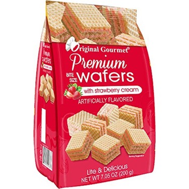 [A08130] Original premium wafers strawberry cream 200g