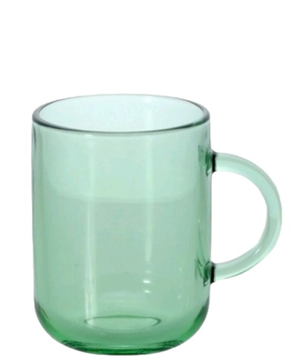 [A08416] Pasabahce 2 Handled Mug