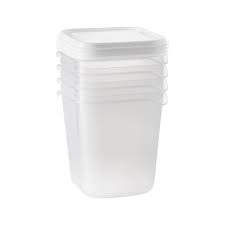 [A09515] RF10286 4pcs food storage containers 1100ml