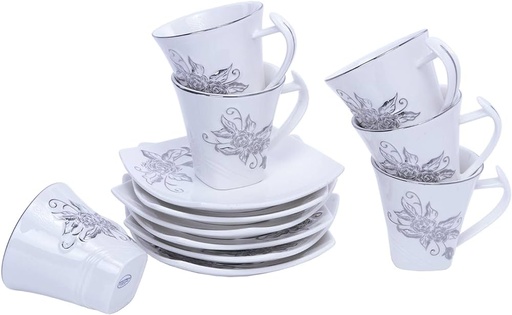 [A09611] RF-5726 Cup &Saucer 12pcs