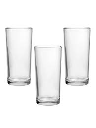 [A09806] RF9684  3PCS 11 0Z CLEAR GLAS T