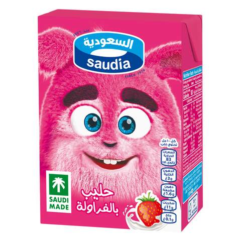 [A10247] Saudia Strawberry Milk  200ml