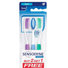 [A10403] Sensodyne sensitive soft gentle on teeth 3pack