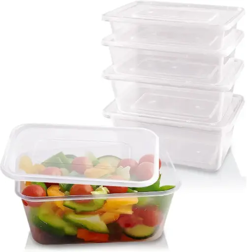 [A11253] Take Away plastic  rect1000CC 50pcs