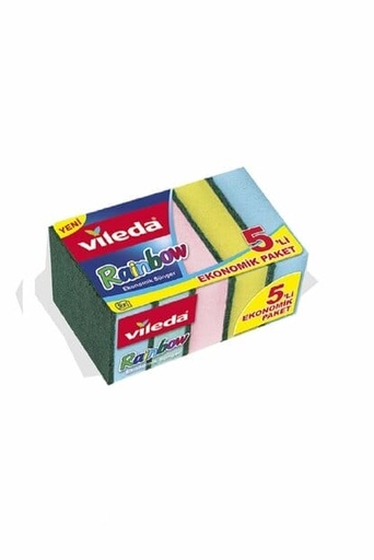 [A11951] Vileda rainbow colors 5p