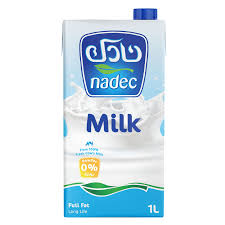 [A12428] Nadec Milk Fresh Cows Milk Full Fat 1l