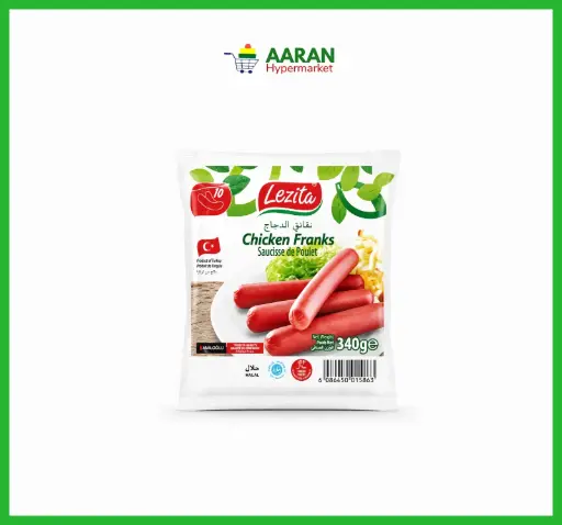 [A12462] Lezita Frozen Chicken Franks 340gr