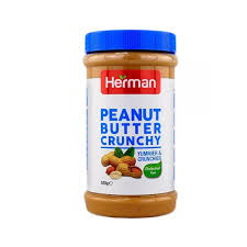 [A12475] Herman peanut butter crunchy 510g