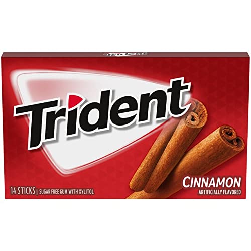 [A12501] Trident cinnamon gum 14sticks