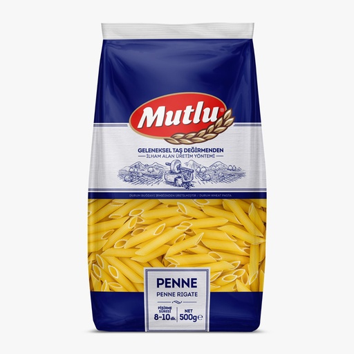 [A12546] Mutlu penne rigate  makarna 500g