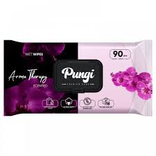[A12600] Pungi Aroma Therpy Wet Wipes 90pcs