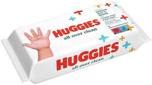 [A12716] Huggies  wipes all over clean 56pcs