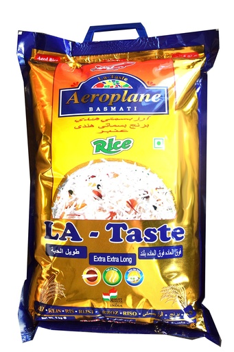 [A12813] La-Taste Aeroplane Raice Indian Basmati 5kg
