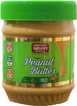 [A12959] Natures choice peanut butter sugar free 340g