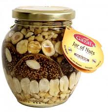 [A13030] Gazal Jar Of Nuts Pure And Nature Cerez Kupu 400g