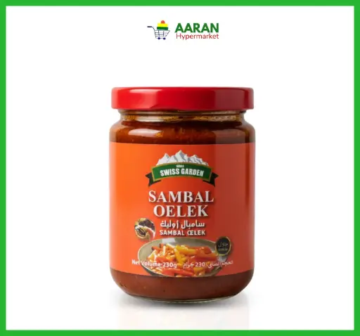 [A13110] Swiss garden sambal oelek 230g