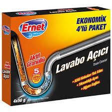 [A13084] Ernet Lavabo Acici 4x50gr