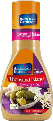 [A13155] American Garden Thousand Island Dressing&Dip 9oz 267ml