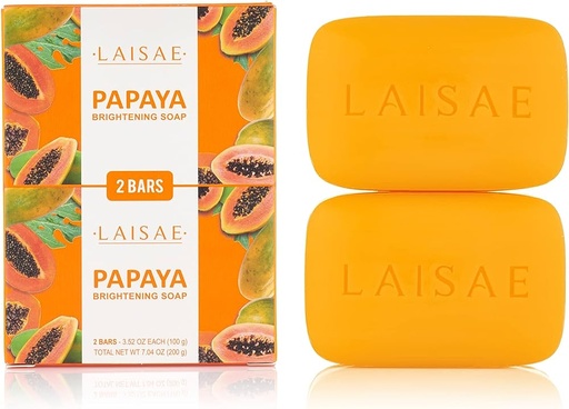 [A13523] Pastil Papaya Whitening Soap 125gr