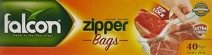 [A13566] Falcon ziper bags 27cmx30cm 40bags