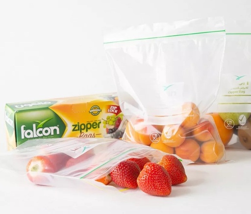 [A13573] Falcon ziper bags 18cmx21cm 50bags