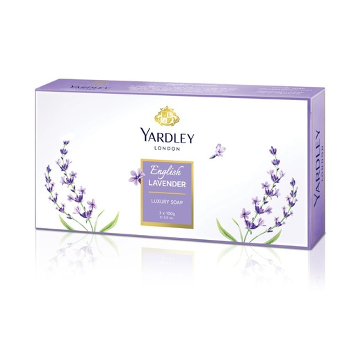[A13795] Yardley London English Levender Luxury Soap 3pcs