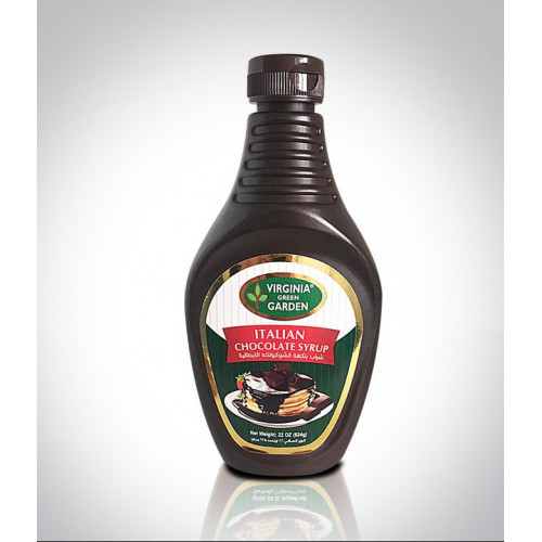 [A13655] Virginia green garden italian chocolate syrup 624gr