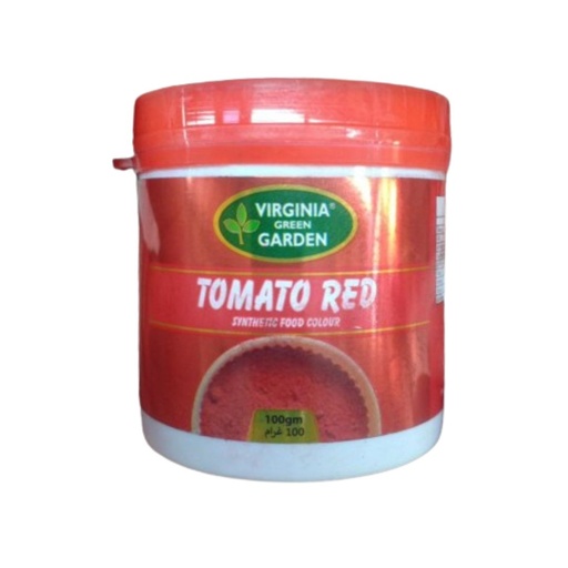 [A13672] Virginia green garden tomato red sytheitc food colour 100gr