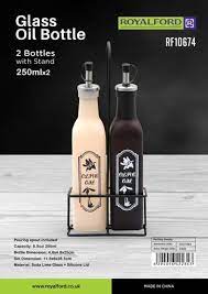[A13924] Royalford Oil Bottle Rf10674 250ml