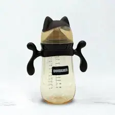 [A14292] Doudaner Wide Neck Baby Feeding Bottle 240ml 6m+ Mt-240