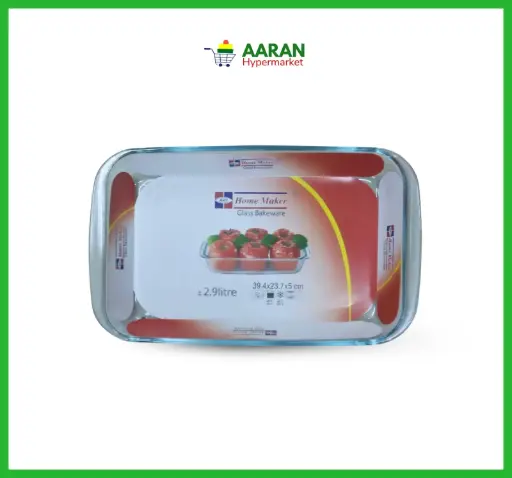 [A14410] Home maker glass bakeware av1-6536 2.9ltr