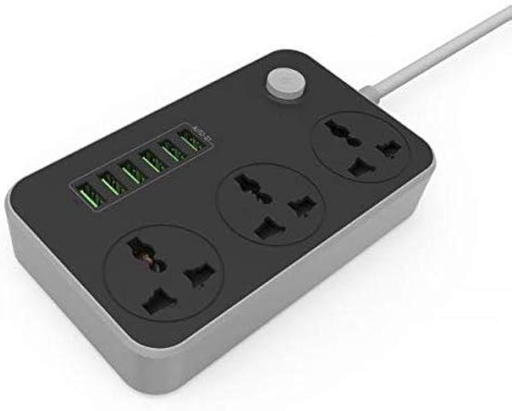 [A14999] 6usb 3power Socket Auto Max Hg-136