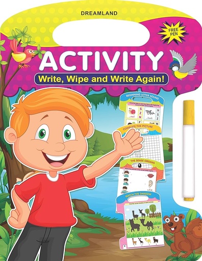 [A15060] Sakha Write & Wipe Activity Sk13