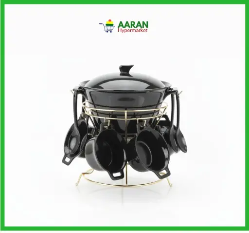 [A15637] Red Cherry 16 Soup Set SB1016