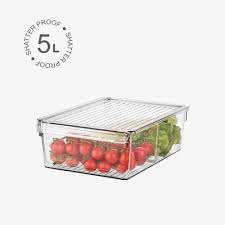 [A15859] Iman Kitchen Ware Clear Storage Organizer 5liter