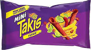 [A16366] Mini takis fuegd hot chili pepper&lime 35g