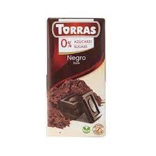 [A16469] Torras 0% azucares sugar negro dark 75g